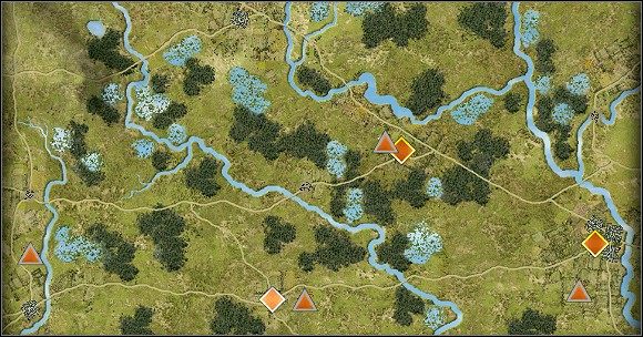 Zapoznanie się z mapą i wyciągnięcie odpowiednich wniosków jest niezwykle istotne. - Przed walką - Panzer General III: Scorched Earth - poradnik do gry