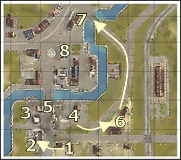 Pierwszą część misji musimy przesiedzieć w ukryciu [1] - Misja 2 - Spotkanie (1) | Projekt Ameryka | Soldiers Ludzie Honoru - Soldiers: Ludzie Honoru - poradnik do gry