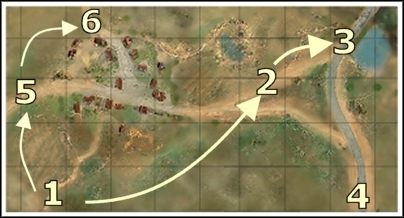 Rozpoczynamy w tym miejscu [1] - Misja 4 - Zasadzka (1) | Projekt Ameryka | Soldiers Ludzie Honoru - Soldiers: Ludzie Honoru - poradnik do gry