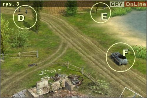 Kolejnym krokiem ku glorii powinna być eliminacja wrogów, których można spotkać w obszarze [5] na mapie - Misja 1 - Szepel (2) | Katiusza | Soldiers Ludzie Honoru - Soldiers: Ludzie Honoru - poradnik do gry