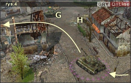 Rozegra się tutaj zaciekła walka [rys - Misja 3 - Villers-Bocageu (2) | Gniew Tygrysa | Soldiers Ludzie Honoru - Soldiers: Ludzie Honoru - poradnik do gry