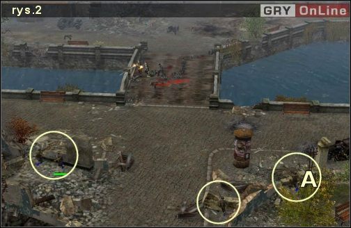 Gdy przybędzie Niemiecki pojazd [rys - Misja 5 - Ostatnia nadzieja (1) | Droga do Berlina | Soldiers Ludzie Honoru - Soldiers: Ludzie Honoru - poradnik do gry