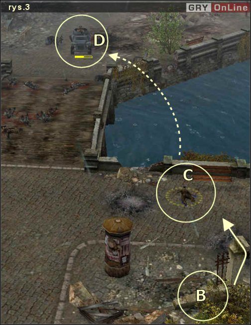 1 - Misja 5 - Ostatnia nadzieja (1) | Droga do Berlina | Soldiers Ludzie Honoru - Soldiers: Ludzie Honoru - poradnik do gry