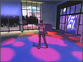 Na początku zeskocz na dół i zacznij walkę z dwójką przeciwników - Scene 83 (1) | Scena 4 | Catwoman - Catwoman - poradnik do gry