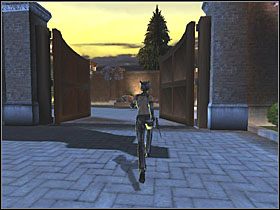 Wskocz przez okno na dachu do magazynu - Mansion Grounds (4) | Scena 7 | Catwoman - Catwoman - poradnik do gry