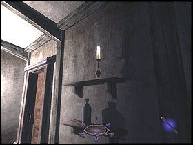 Zanim przeczytasz leżącą tu notatkę, wróć na korytarz, którego pilnował strażnik i przejdź w prawo do nie zwiedzanego jeszcze pomieszczenia - Checking Inn - Cashing Out [Opis 2] | Trening | Thief Deadly Shadows - Thief: Deadly Shadows - poradnik do gry