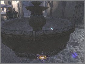 Przejdź następnie na prawo od wyjścia z domu i odszukaj skrzynię położoną obok drzewa - Dzień pierwszy [Opis 2] | Miasto | Thief Deadly Shadows - Thief: Deadly Shadows - poradnik do gry