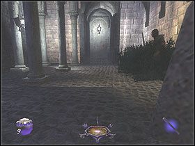 Gdy wejdziesz na teren Czarnej Alei, odszukaj skrytkę w ziemi: w środku znajdziesz wodną strzałę oraz sakiewkę (50) - Dzień pierwszy [Opis 3] | Miasto | Thief Deadly Shadows - Thief: Deadly Shadows - poradnik do gry