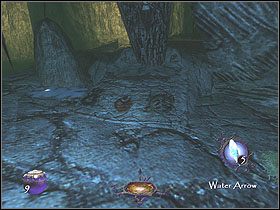 Zabierz leżące w sali przedmioty: wodna strzałę oraz strzałę z mchem - Into the Pagan Sanctuary [Opis 5] | Misja 3 | Thief Deadly Shadows - Thief: Deadly Shadows - poradnik do gry