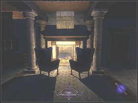 Otwórz znajdującą się tutaj skrzynię, aby zabrać z niej rubinowy naszyjnik (75, 35%) - The House of Widow Moira [Opis 2] | Misja 4 | Thief Deadly Shadows - Thief: Deadly Shadows - poradnik do gry