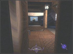 Wróć z powrotem do głównego pomieszczenia na dole (tego przy głównym wejściu) - The House of Widow Moira [Opis 2] | Misja 4 | Thief Deadly Shadows - Thief: Deadly Shadows - poradnik do gry