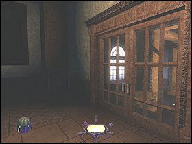 Zabierz wielki obraz (200, 47%) znajdujący się za plecami strażnika, po czym wejdź na teren biblioteki - The House of Widow Moira [Opis 2] | Misja 4 | Thief Deadly Shadows - Thief: Deadly Shadows - poradnik do gry