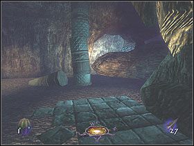 Dotrzesz tą trasą do serii nowych podziemnych korytarzy, strzeżonych przez stwora przypominającego wielkiego szczura - The Sunken Citadel [Opis 1] | Misja 5 | Thief Deadly Shadows - Thief: Deadly Shadows - poradnik do gry