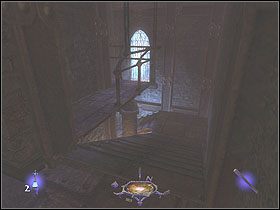 Przejdź nim do końca, by zabrać ukrytą w skrzyni wodę święconą oraz złote monety (75, 68%) - Killing Time [Opis 4] | Misja 6 | Thief Deadly Shadows - Thief: Deadly Shadows - poradnik do gry