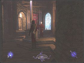 Ogłusz obu i zabierz ognistą strzałę, ukrytą w pochodni trzymanej przez statuę oraz Figurkę Budowniczego (50, 73%), leżącą na oknie - Killing Time [Opis 4] | Misja 6 | Thief Deadly Shadows - Thief: Deadly Shadows - poradnik do gry