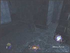 Wrócić do Fort Ironwood i użyć strzały z mchem na narożnym kamieniu, aby zdobyć punkty dla Pogan - Dzień szósty [Opis 6] | Miasto - Thief: Deadly Shadows - poradnik do gry