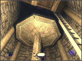 Tam przejdź korytarzem na wprost, by po schodach dostać się do pokoju Orlanda - Dzień szósty [Opis 7] | Miasto - Thief: Deadly Shadows - poradnik do gry