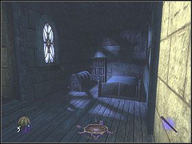 Wróć do pomieszczenia z kobietą i po schodach udaj się wyżej - Of Bretren... and Byetrayers [Opis 3] | Misja 7 - Thief: Deadly Shadows - poradnik do gry