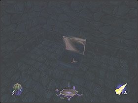 Udaj się teraz z powrotem do klatki schodowej i skręć w niej w prawo, aby dostać się z powrotem do sali, z kobietą stojąca przy posągu - Of Bretren... and Byetrayers [Opis 4] | Misja 7 - Thief: Deadly Shadows - poradnik do gry