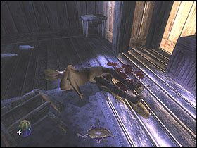 Ogłusz przedtem ludzi, którzy mogliby ci w tym przeszkodzić i otwórz sobie drzwi nieopodal schodów - Dzień siódmy [Opis 4] | Miasto - Thief: Deadly Shadows - poradnik do gry