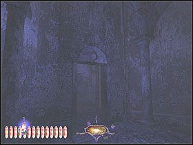 Potem w prawo do miejsca z drabiną i zamkniętymi drzwiami - Robbing the Cradle [Opis 2] | Misja 8 - Thief: Deadly Shadows - poradnik do gry