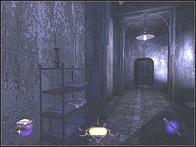 Wróć teraz do windy i skorzystaj z niej, aby zjechać tędy na sam dół do kostnicy - Robbing the Cradle [Opis 4] | Misja 8 - Thief: Deadly Shadows - poradnik do gry