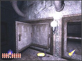 Będąc w posiadaniu wszystkich przedmiotów, użyj znajdującego się tu pieca aby spalić Koszulę Nocną Lauryl - Robbing the Cradle [Opis 4] | Misja 8 - Thief: Deadly Shadows - poradnik do gry