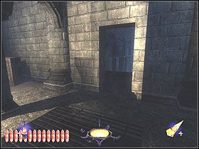 Przejdź przez nie czym prędzej nim się zamkną, by zobaczyć krótki przerywnik - Dzień ósmy [Opis 1] | Miasto - Thief: Deadly Shadows - poradnik do gry