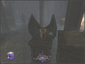 Przejdź następnie w drzwi z prawej do sypialni Gamalli - Dzień ósmy [Opis 3] | Miasto - Thief: Deadly Shadows - poradnik do gry