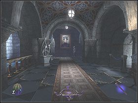 Gdy miniesz gramofon z prawej popatrz na niewielki piedestał, aby znaleźć na nim diamentową tiarę (200, 80%) - Still Life with Blackjack [Opis 6] | Misja 9 - Thief: Deadly Shadows - poradnik do gry