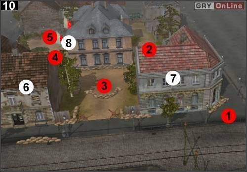 Budynek główny jest chroniony przez piechotę - [Niemcy] Misja 3 [Opis 4] w Codename Panzers - Faza Pierwsza - Codename: Panzers - Faza Pierwsza - poradnik do gry