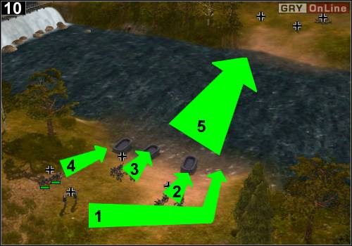 Uwaga - [Niemcy] Misja 4 [Opis 4] w Codename Panzers - Faza Pierwsza - Codename: Panzers - Faza Pierwsza - poradnik do gry