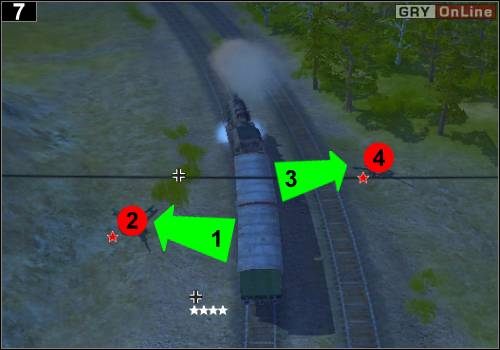 Wpakuj w każdy wagon po dwie ekipy kierujące działami i jedź nim dalej, aż dotrzesz do dział - [Niemcy] Misja 7 [Opis 3] w Codename Panzers - Faza Pierwsza - Codename: Panzers - Faza Pierwsza - poradnik do gry
