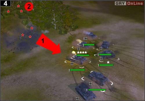 Jedź czołgami w miejsce, które widzisz na powyższym obrazku - [Niemcy] Misja 8 [Opis 2] w Codename Panzers - Faza Pierwsza - Codename: Panzers - Faza Pierwsza - poradnik do gry