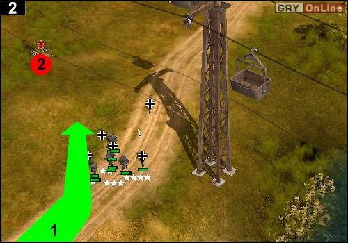 Ponownie biegnij za serbskim dowódcą - [Niemcy] Misja 9 [Opis 1] w Codename Panzers - Faza Pierwsza - Codename: Panzers - Faza Pierwsza - poradnik do gry