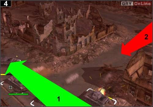 Teraz wróć się do swoich czołgów i jedź nimi do wojska, które utorowały drogę - [Niemcy] Misja 12 [Opis 2] w Codename Panzers - Faza Pierwsza - Codename: Panzers - Faza Pierwsza - poradnik do gry