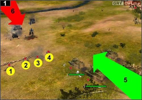 W tej misji masz dużo sojuszników - [Rosja] Misja 4 [Opis 1] w Codename Panzers - Faza Pierwsza - Codename: Panzers - Faza Pierwsza - poradnik do gry