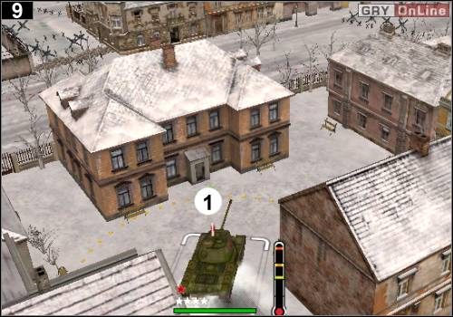 Jedź do miejsca pokazanego na powyższym obrazku - [Rosja] Misja 5 [Opis 3 w Codename Panzers - Faza Pierwsza - Codename: Panzers - Faza Pierwsza - poradnik do gry
