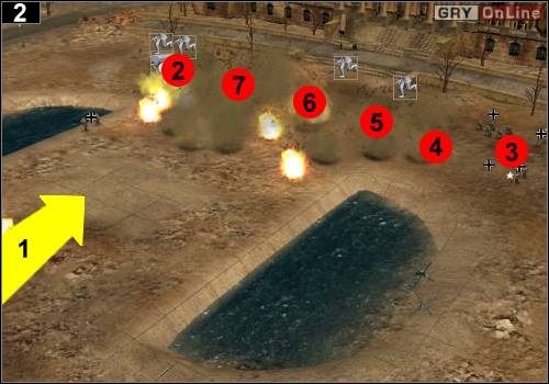Potem pole walki przesunie się bliżej Reichstagu - [Rosja] Misja 9 [Opis 1] w Codename Panzers - Faza Pierwsza - Codename: Panzers - Faza Pierwsza - poradnik do gry