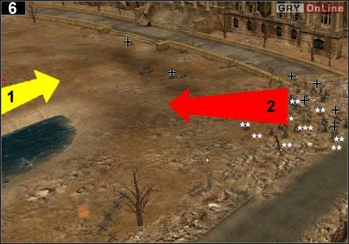 Ostatni atak nastąpi z [2], skontrują go sojusznicy z [1] - [Rosja] Misja 9 [Opis 2] w Codename Panzers - Faza Pierwsza - Codename: Panzers - Faza Pierwsza - poradnik do gry