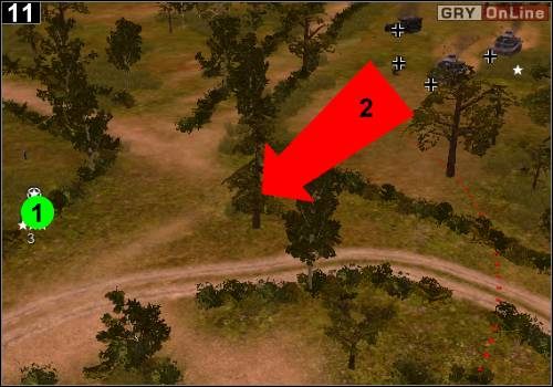 Znów będziesz bawił się w wywabianie czołgów i piechoty przeciwnika, które bronią działa - [Alianci] Misja 4 [Opis 4] w Codename Panzers - Faza Pierwsza - Codename: Panzers - Faza Pierwsza - poradnik do gry