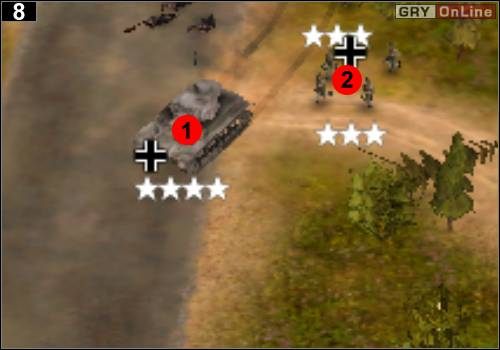 Skieruj się tam, gdzie pokazuje celownik na mapie - [Alianci] Misja 9 [Opis 3] w Codename Panzers - Faza Pierwsza - Codename: Panzers - Faza Pierwsza - poradnik do gry