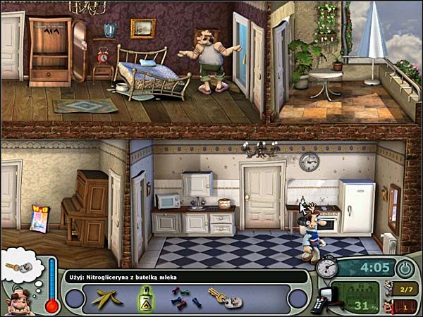 Zejdź na dół i kluczem uwolnij prosiaka - [Sezon 2] Prosiak | Opis przejścia Sąsiedzi z Piekła Rodem - Sąsiedzi z Piekła Rodem - poradnik do gry