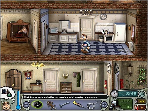 Kiedy Grubas zejdzie na dół, ty idź do jego sypialni (uważaj na psa - PPM) - [Sezon 3] Noc Myśliwego | Opis przejścia Sąsiedzi z Piekła Rodem - Sąsiedzi z Piekła Rodem - poradnik do gry