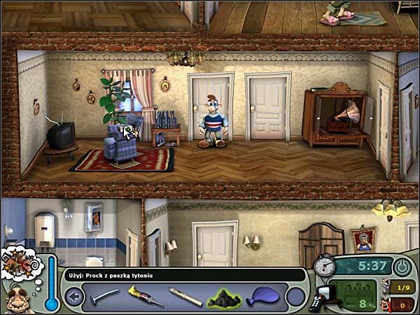 Zejdź teraz na dół i schowaj się w szafie - [Sezon 3] Noc Myśliwego | Opis przejścia Sąsiedzi z Piekła Rodem - Sąsiedzi z Piekła Rodem - poradnik do gry