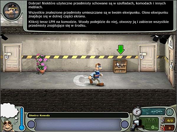 Wejdź na piętro (z tabliczką 1) drzwiami po lewej - Poradnik do gry Sąsiedzi z Piekła Rodem - [Wprowadzenie] Ku zwycięstwu - Sąsiedzi z Piekła Rodem - poradnik do gry