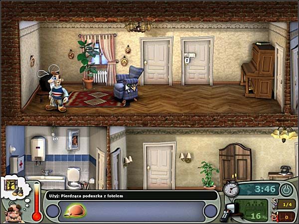 Teraz nie pozostało ci nic, oprócz zejścia na dół i czekania na upragnione 100% - [Sezon 1] Pierwsza pułapka | Opis przejścia Sąsiedzi z Piekła Rodem - Sąsiedzi z Piekła Rodem - poradnik do gry