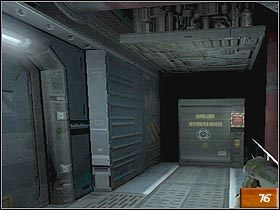 Po skorzystaniu z terminalu, w całej bazie wysuną się mosty - [Opis] Alpha Labs - Sector 4 cz.3 | Doom III - Doom III - poradnik do gry