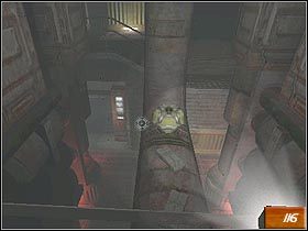 W miejscu gdzie przebywał drugi Revenant, znajdują się drzwi do dalszej części kompleksu - [Opis] Monorail Skybridge, Recycling - Sector 1 cz.1 | Doom III - Doom III - poradnik do gry