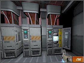 Po krótkiej wędrówce korytarzami stacji dotrzesz do kolejnego pokoju kontrolnego (#155) - [Opis] Delta Labs - Level 2 South cz.2 | Doom III - Doom III - poradnik do gry